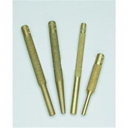 Mayhew Mayhew MAY62277 Punch Set 4Pc Brass 3-8-1-2-3-4 Inch MAY62277